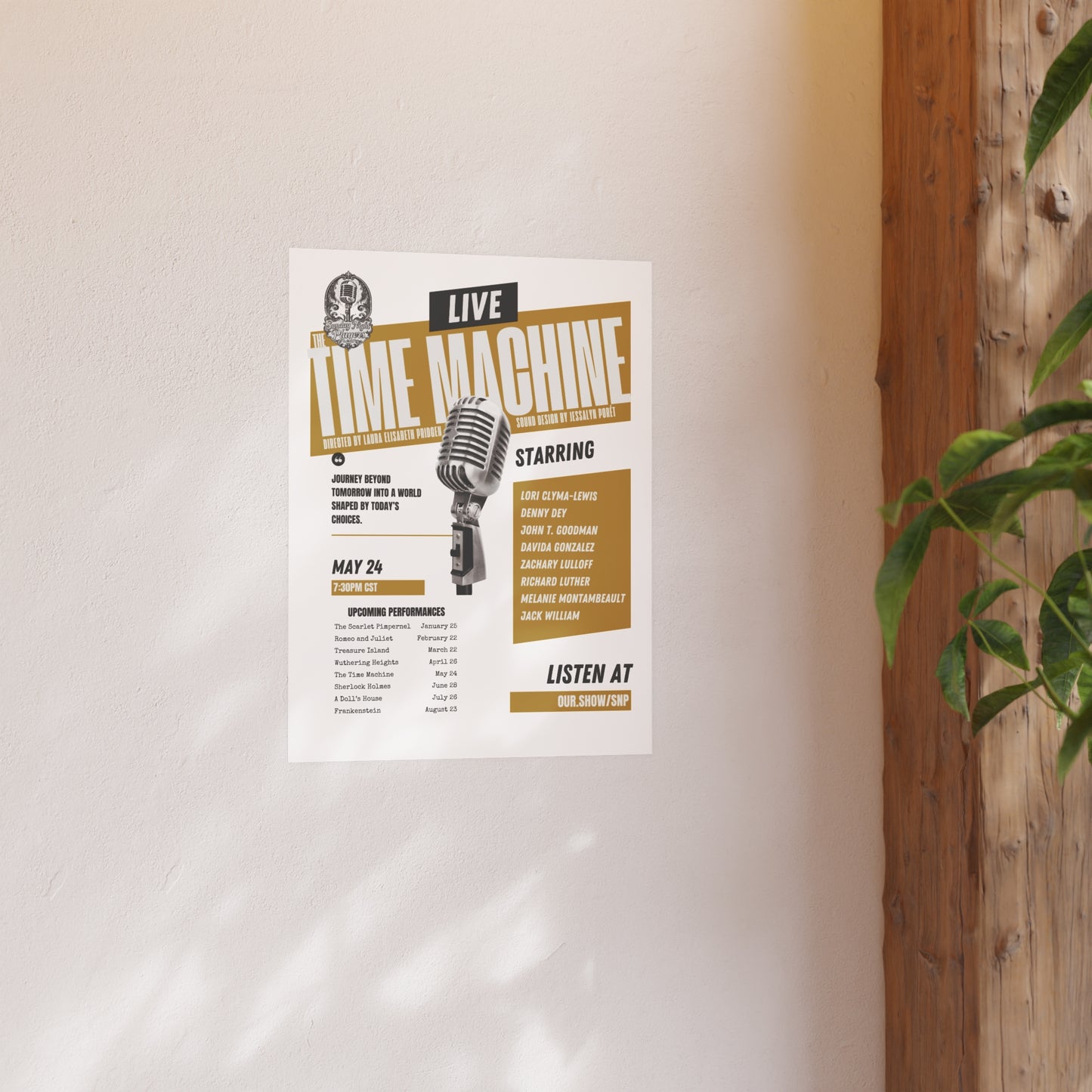 2026 SNP The Time Machine Poster