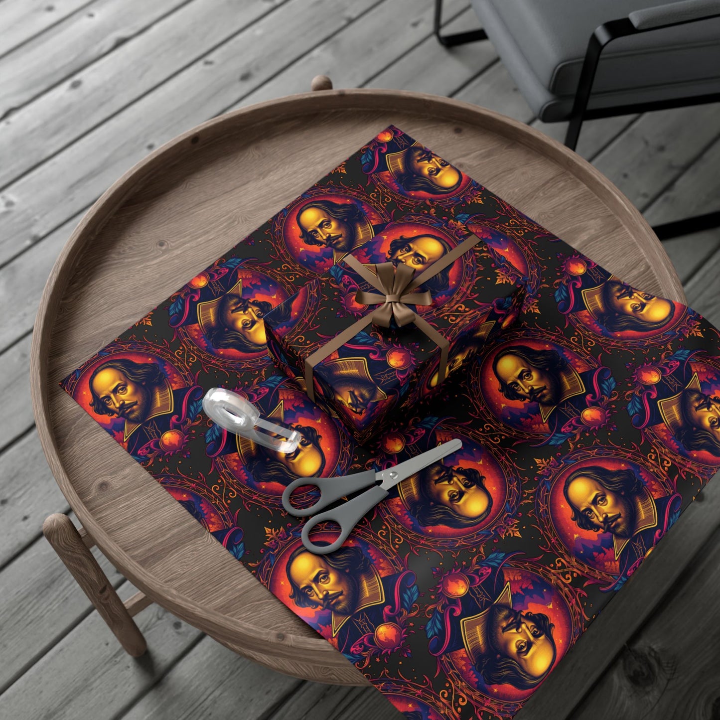 Shakespeare Gift Wrap Paper
