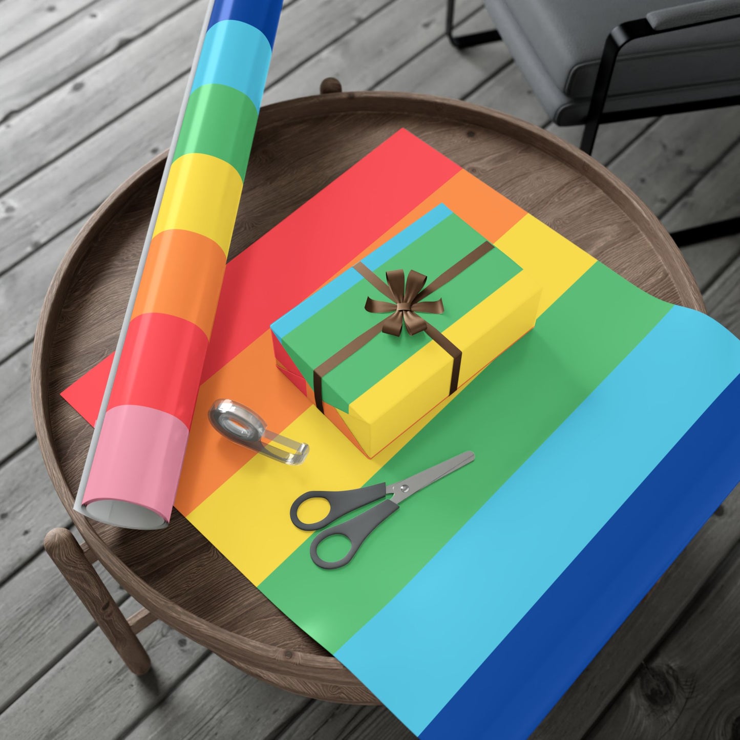 Rainbow Gift Wrap Paper