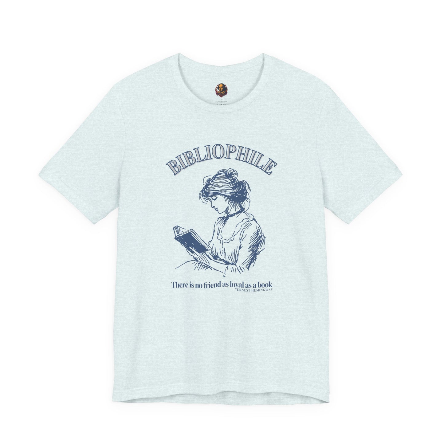 Bibliophile Unisex Tee - Alternate Shirt Type