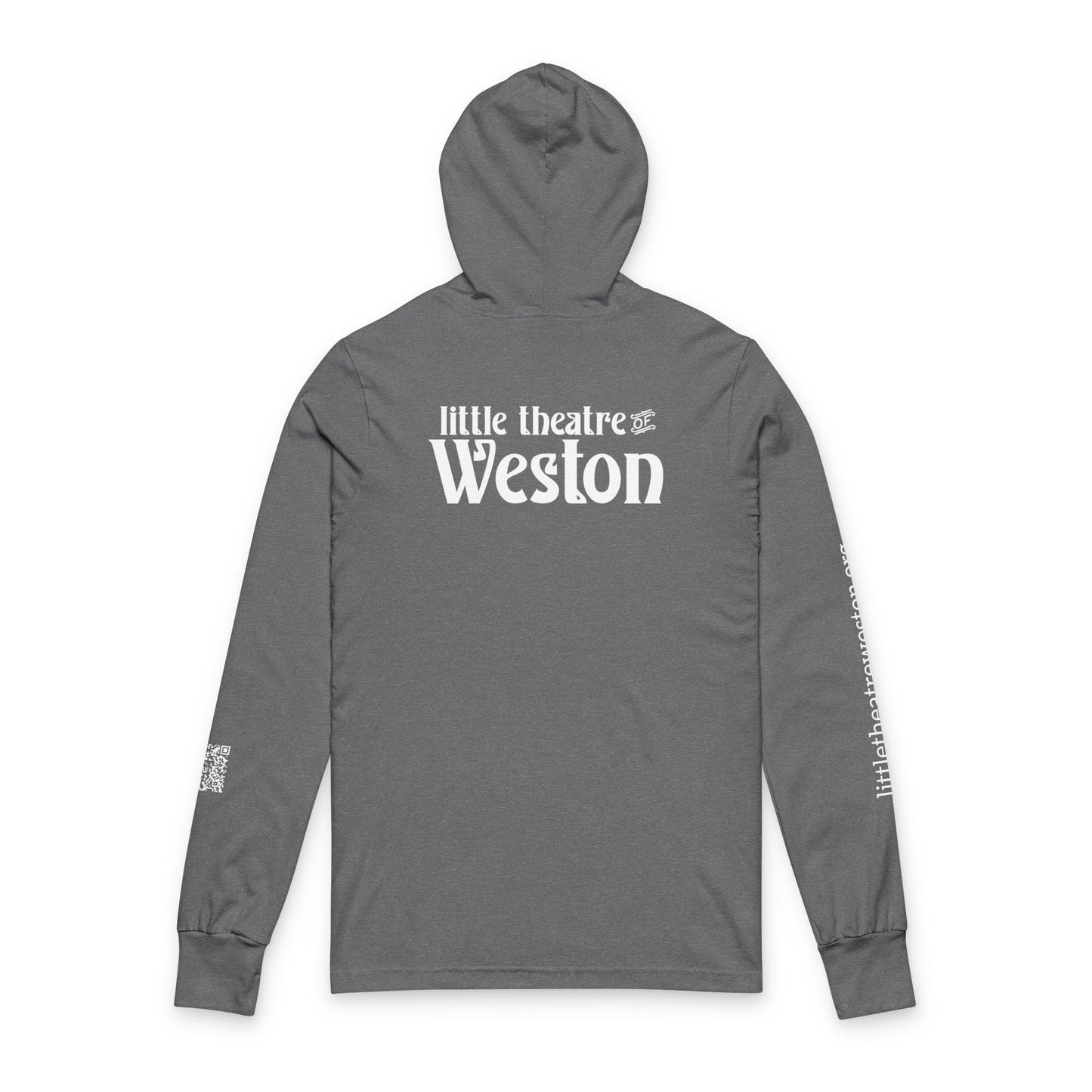 LTW White Monogram Unisex Hoodie