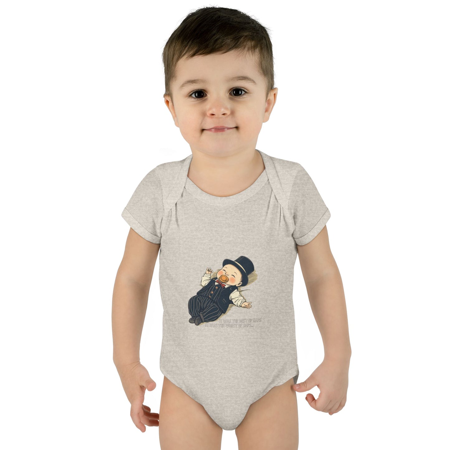 Little Dickens Words Infant Onesie
