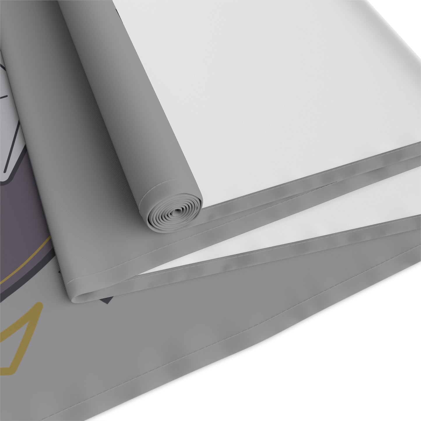 Lagniappe Entertainment Dark Color Logo Table Runner