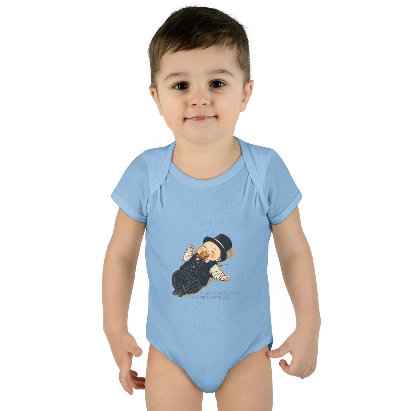 Little Dickens Words Infant Onesie