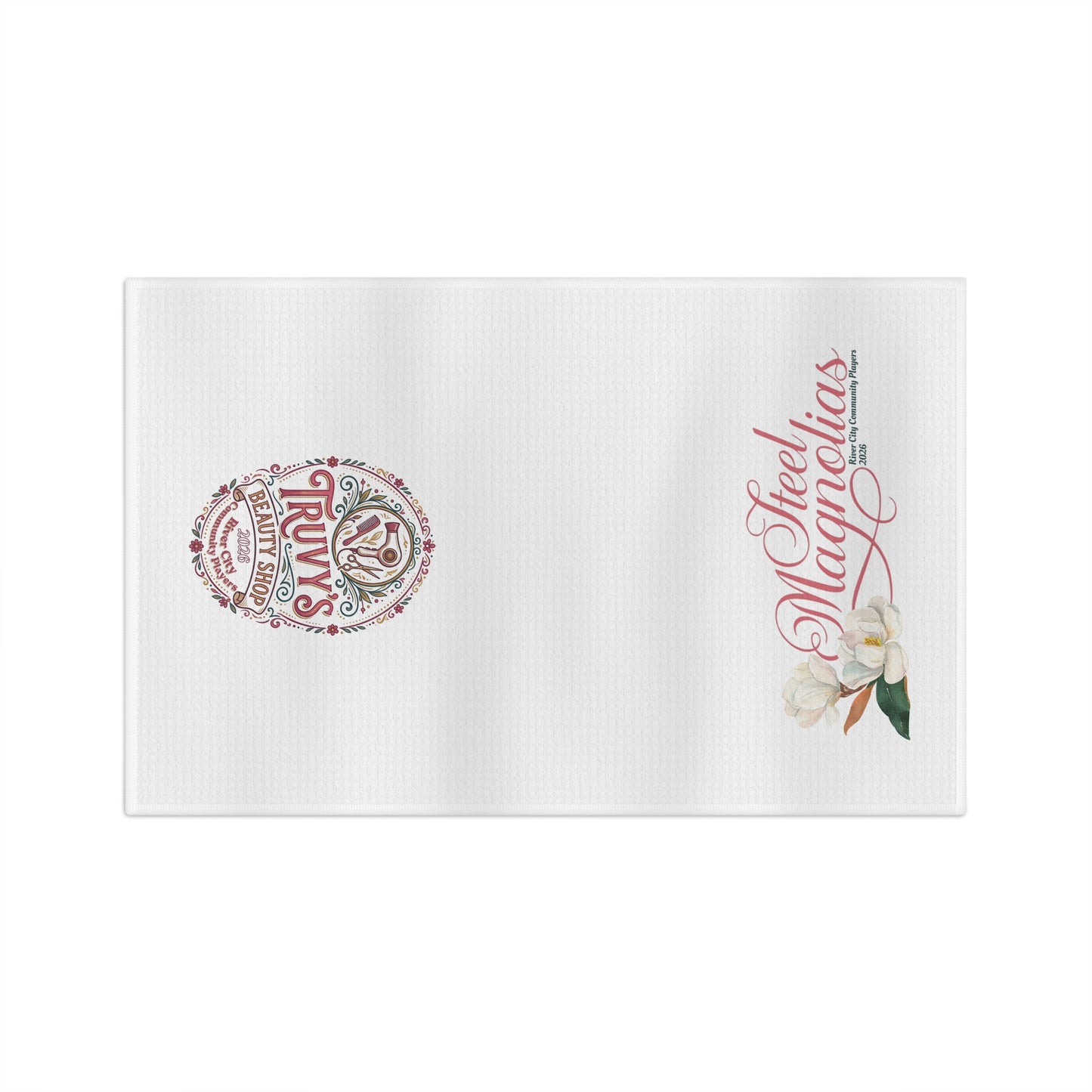 Steel Magnolias Decorative Tea Towel