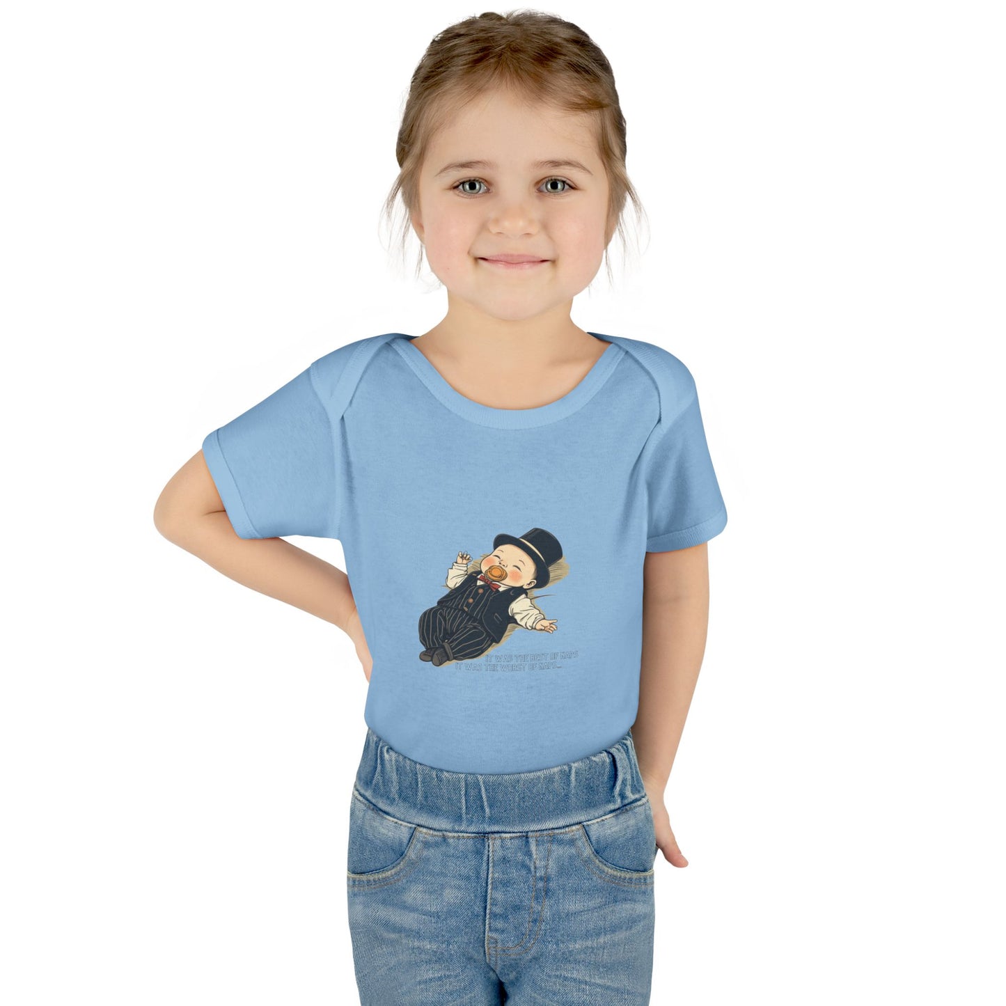 Little Dickens Words Infant Onesie