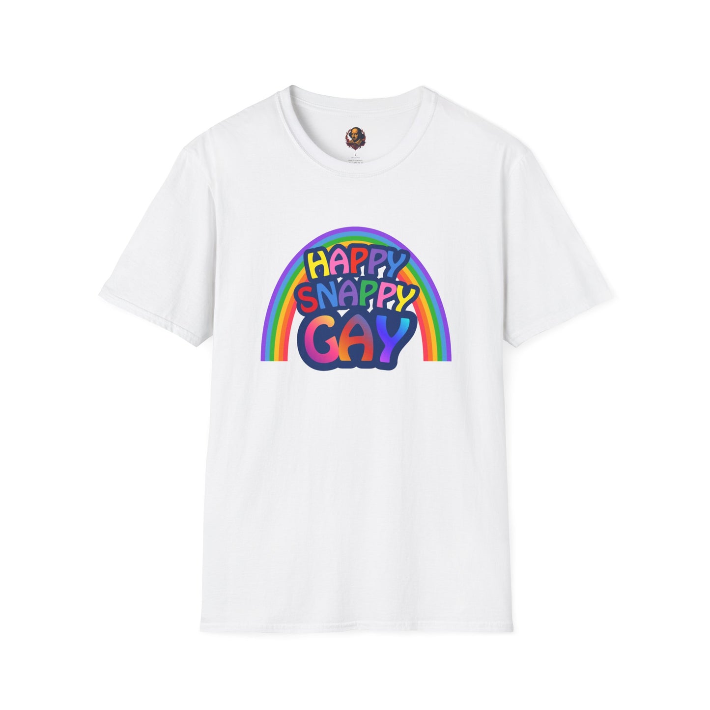 Happy Snappy Gay Rainbow Unisex Tee