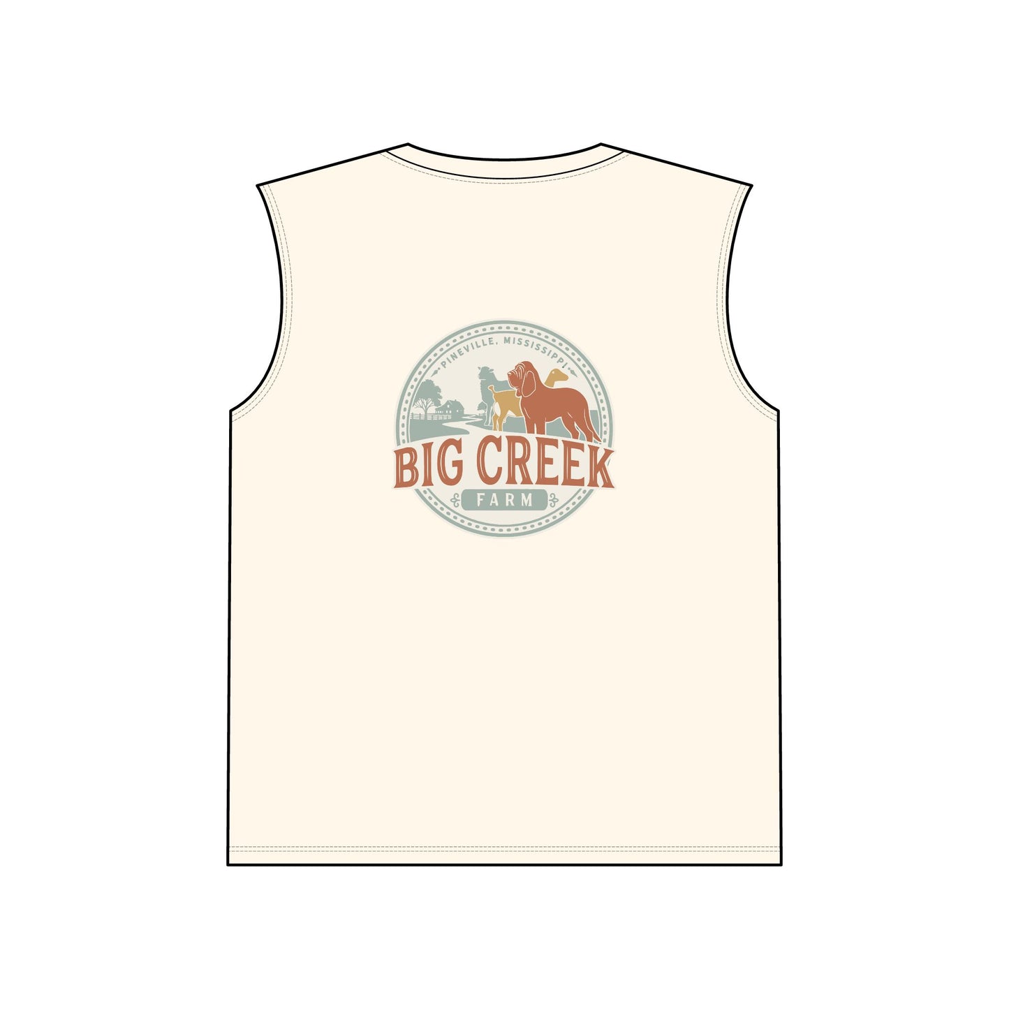 Big Creek Farm Unisex Jersey Muscle Tank