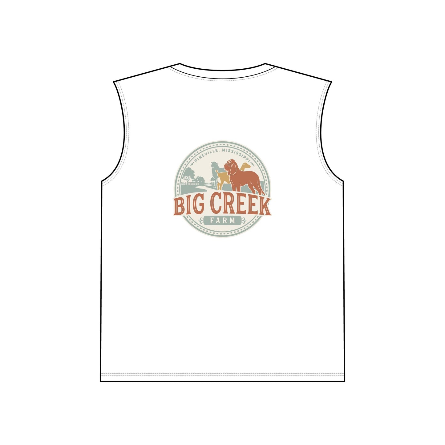 Big Creek Farm Unisex Jersey Muscle Tank