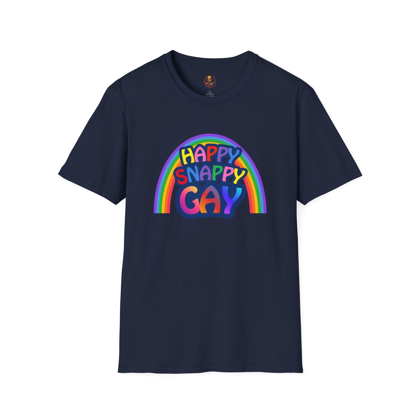 Happy Snappy Gay Rainbow Unisex Tee