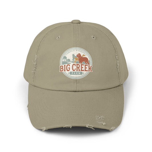 Big Creek Farm Unisex Distressed Cap