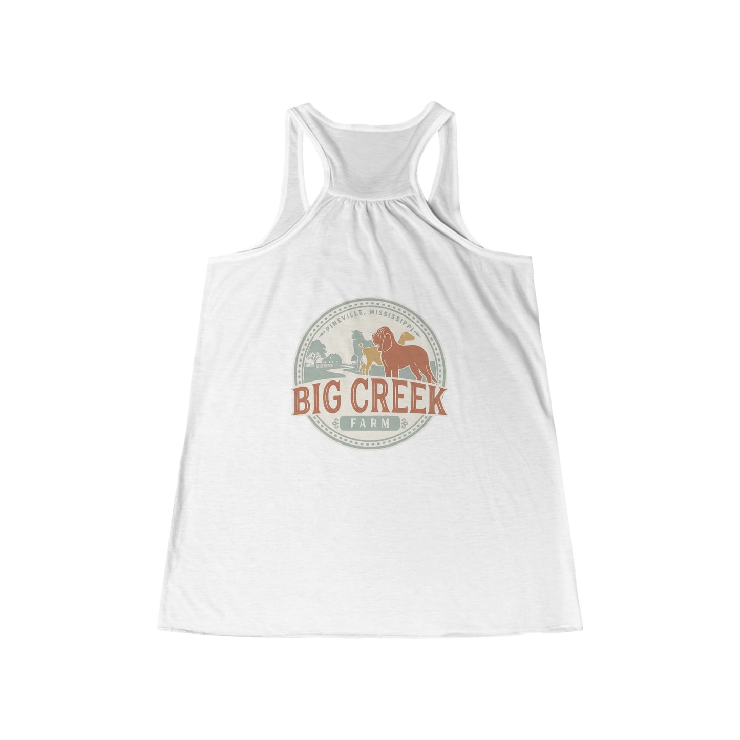Big Creek Farm Women's Flowy Racerback Tank