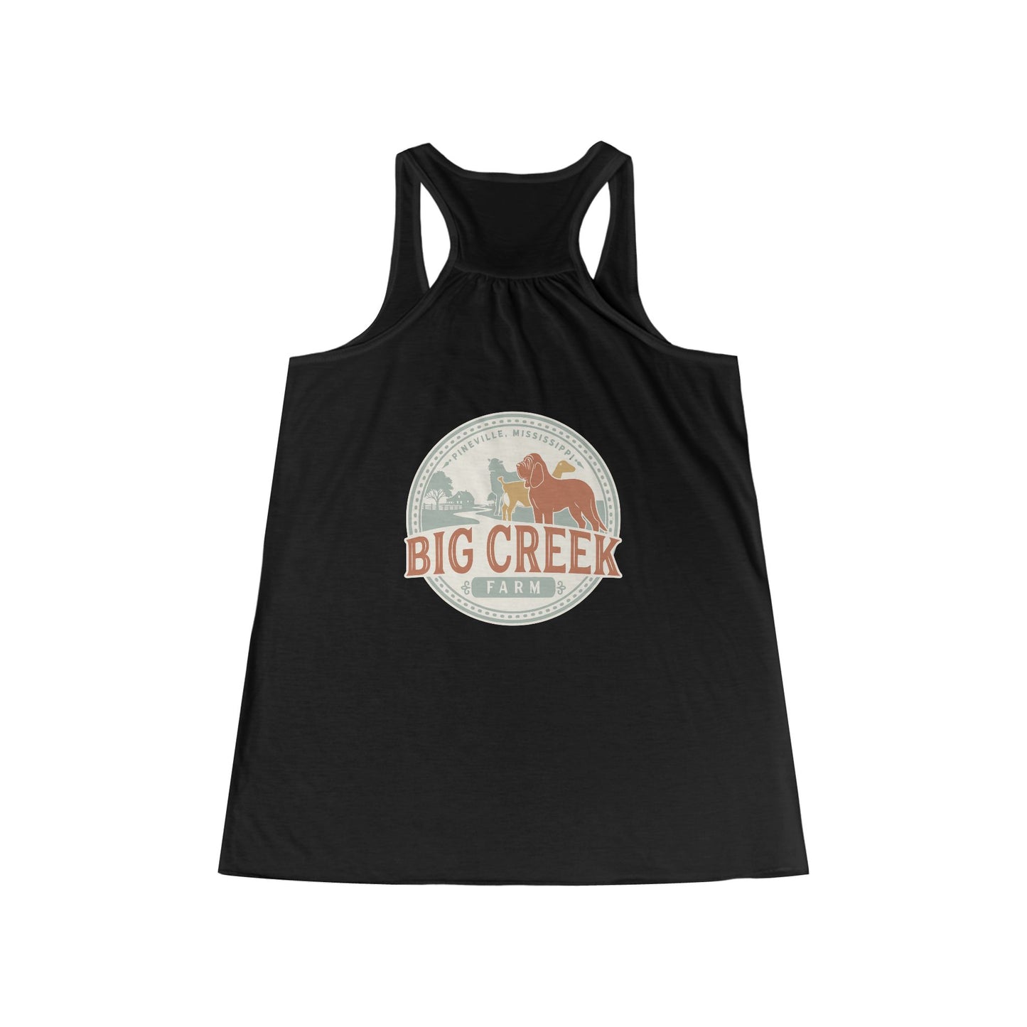 Big Creek Farm Women's Flowy Racerback Tank