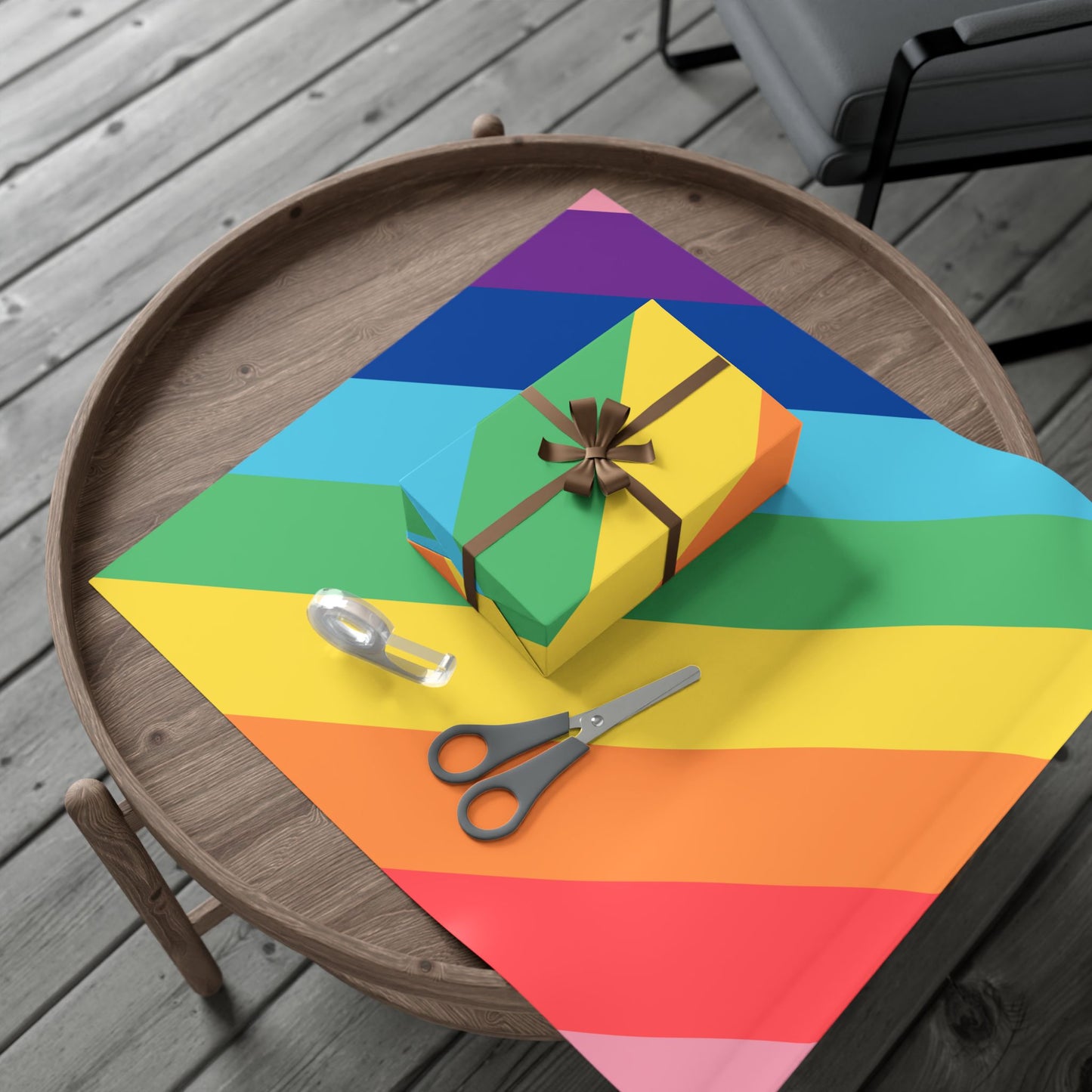 Rainbow Gift Wrap Paper