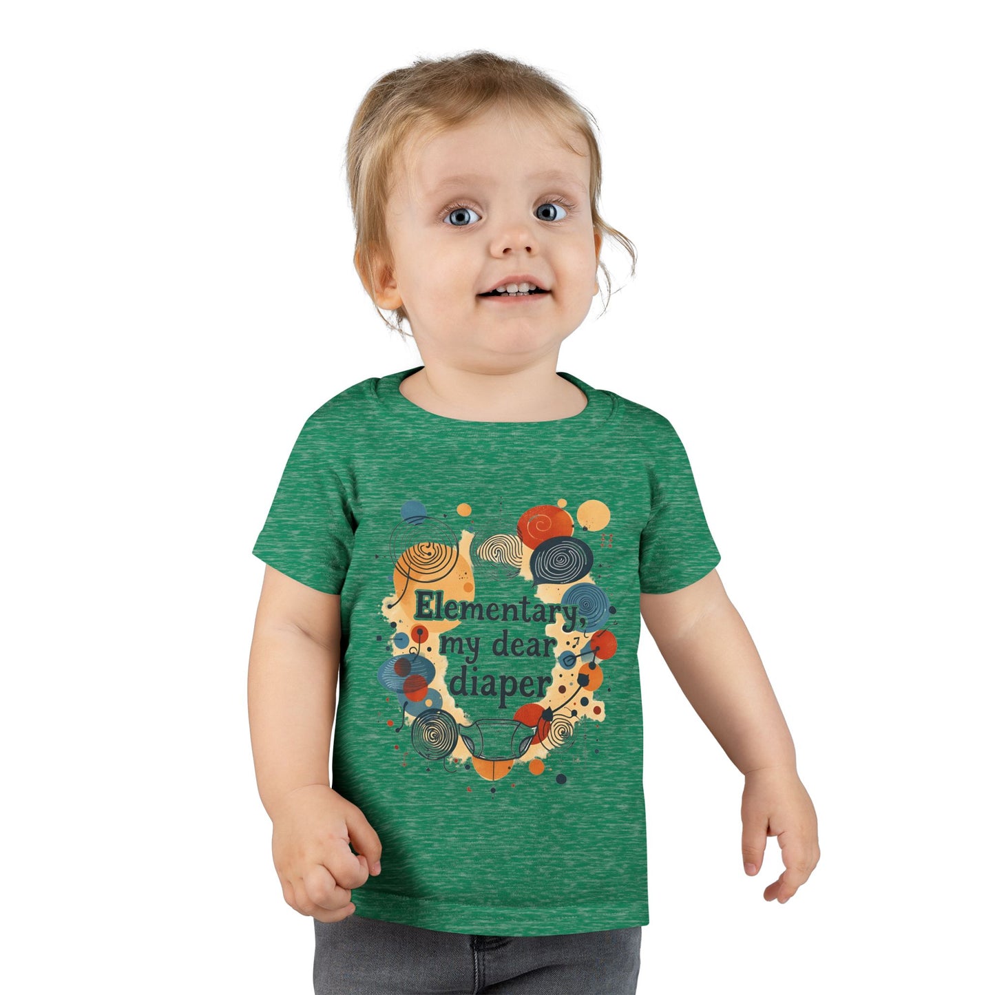 Elementary, My Dear Diaper Toddler Tee