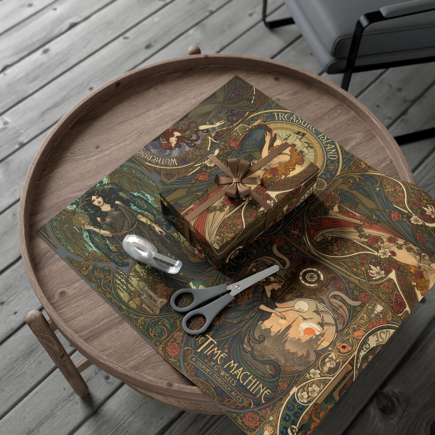 Art Nouveau Classics Gift Wrap Paper