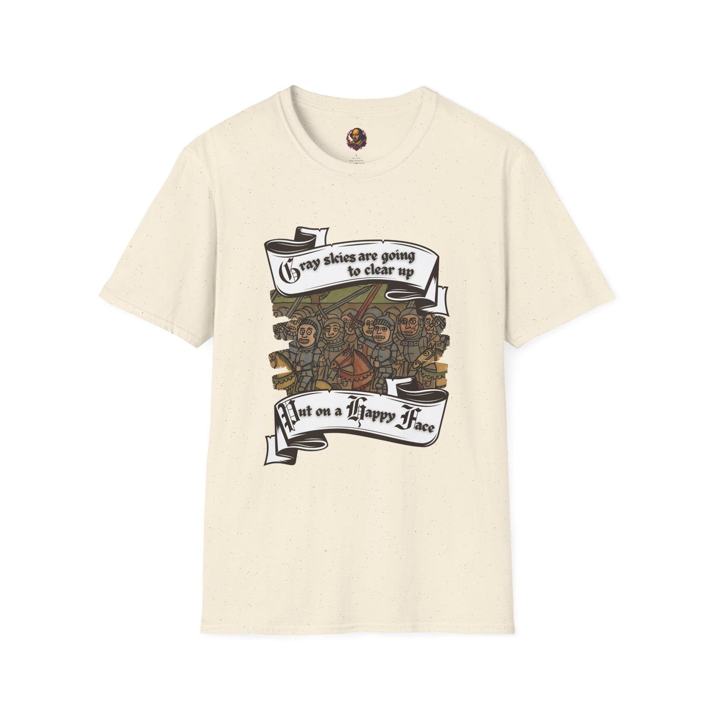 Put on a Happy Face Softstyle Unisex Tee