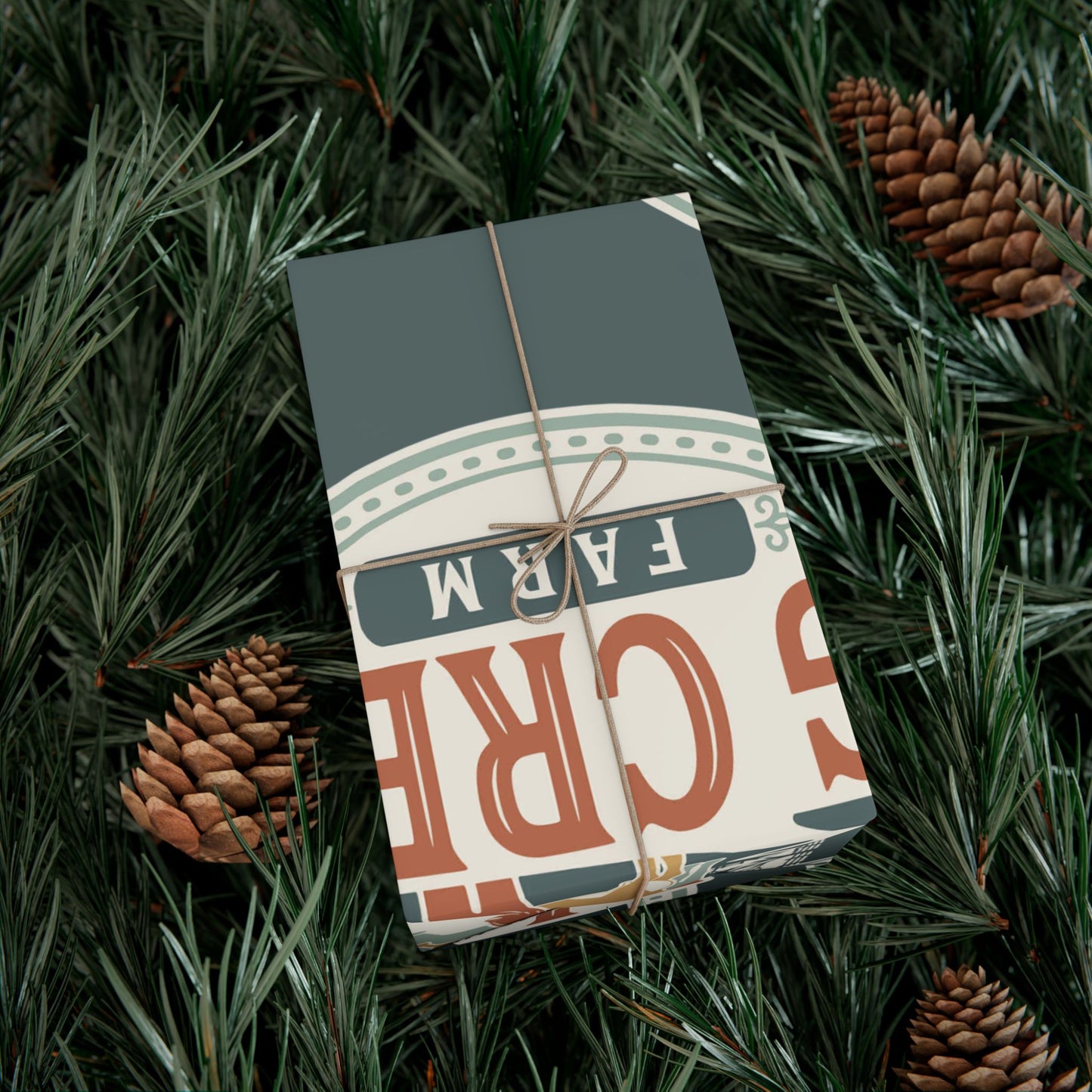 Big Creek Farm Gift Wrap Paper