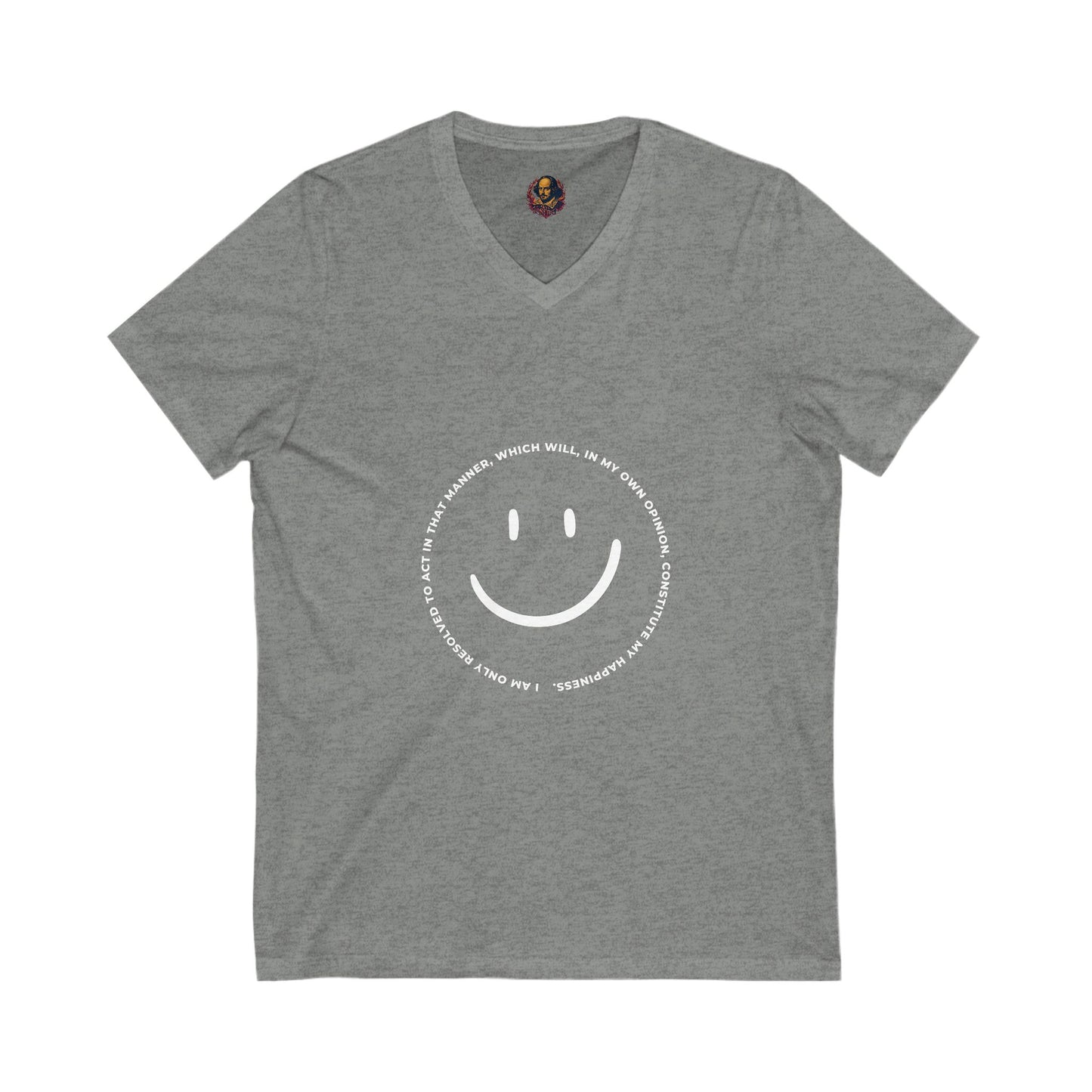 Jane Austen Quote Unisex V-Neck Tee