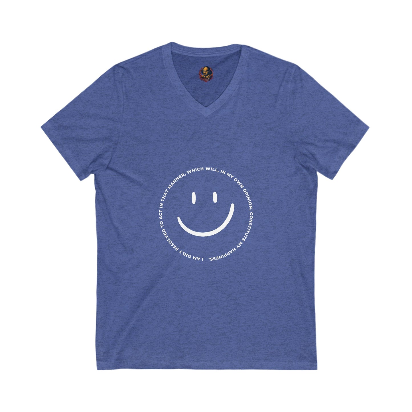 Jane Austen Quote Unisex V-Neck Tee