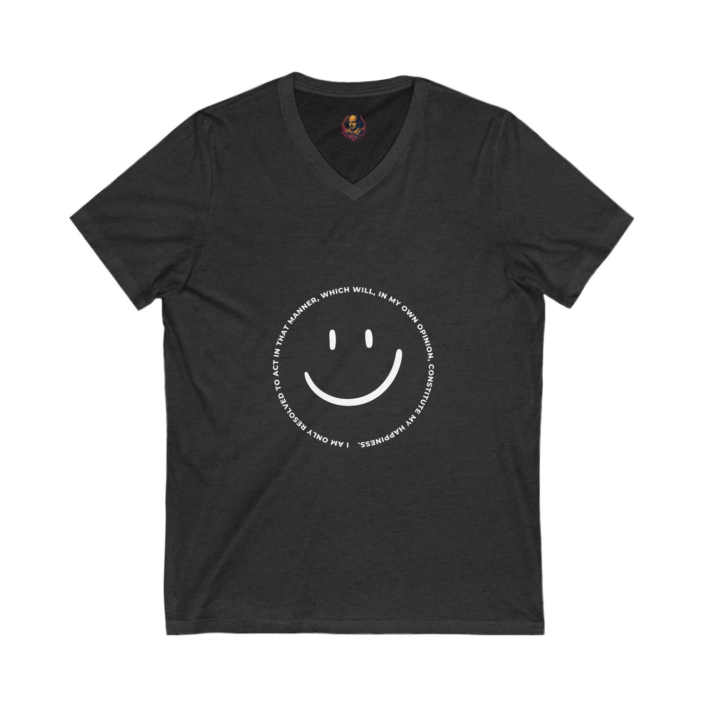 Jane Austen Quote Unisex V-Neck Tee