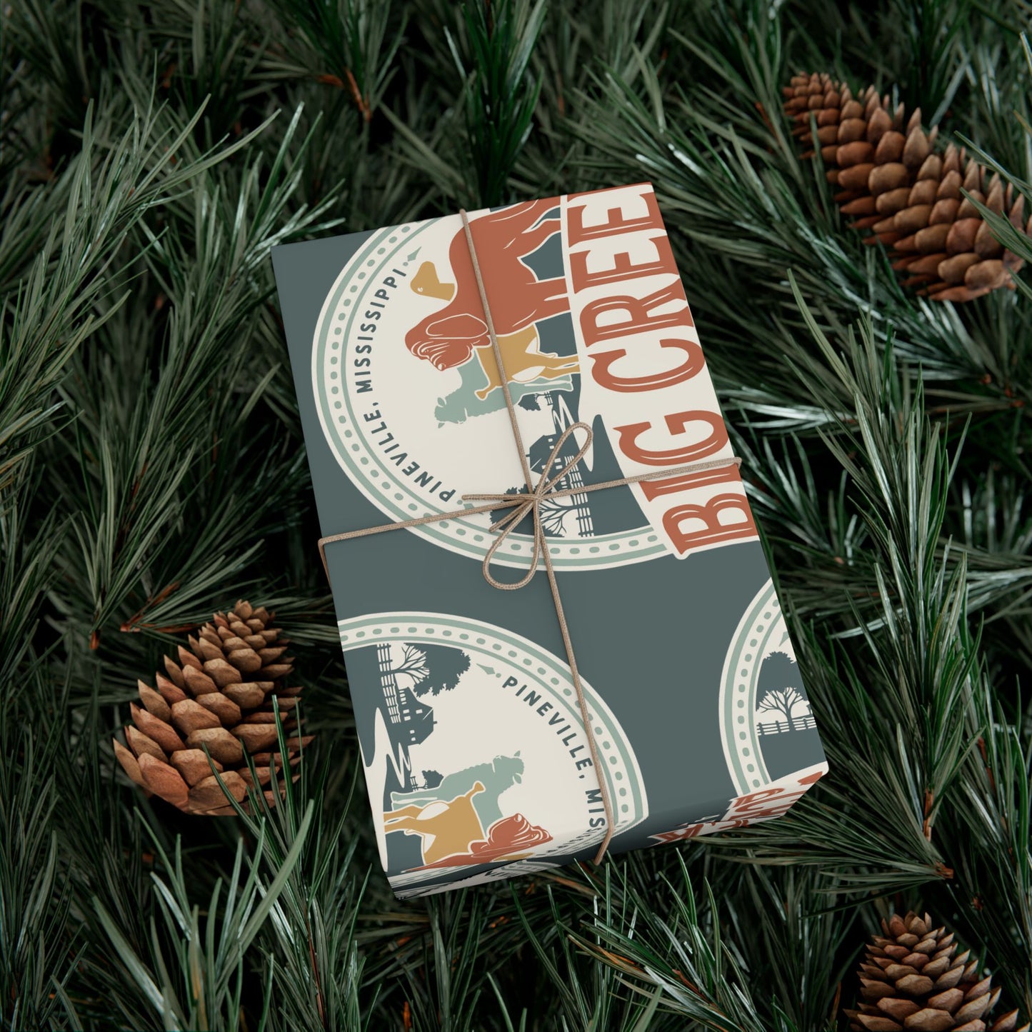 Big Creek Farm Gift Wrap Paper