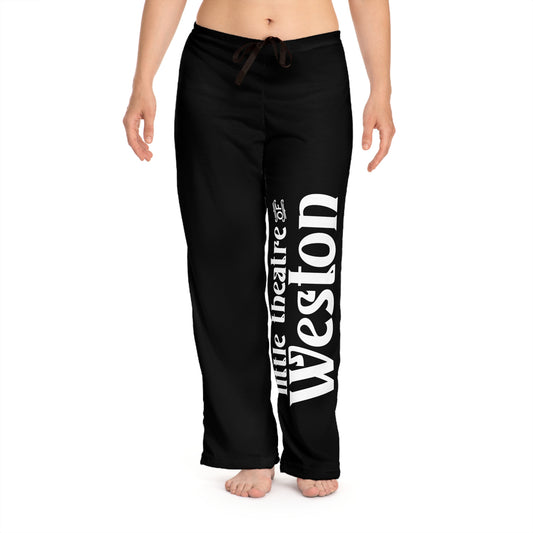 LTW White Logo Women's Relaxed Pajama Pants