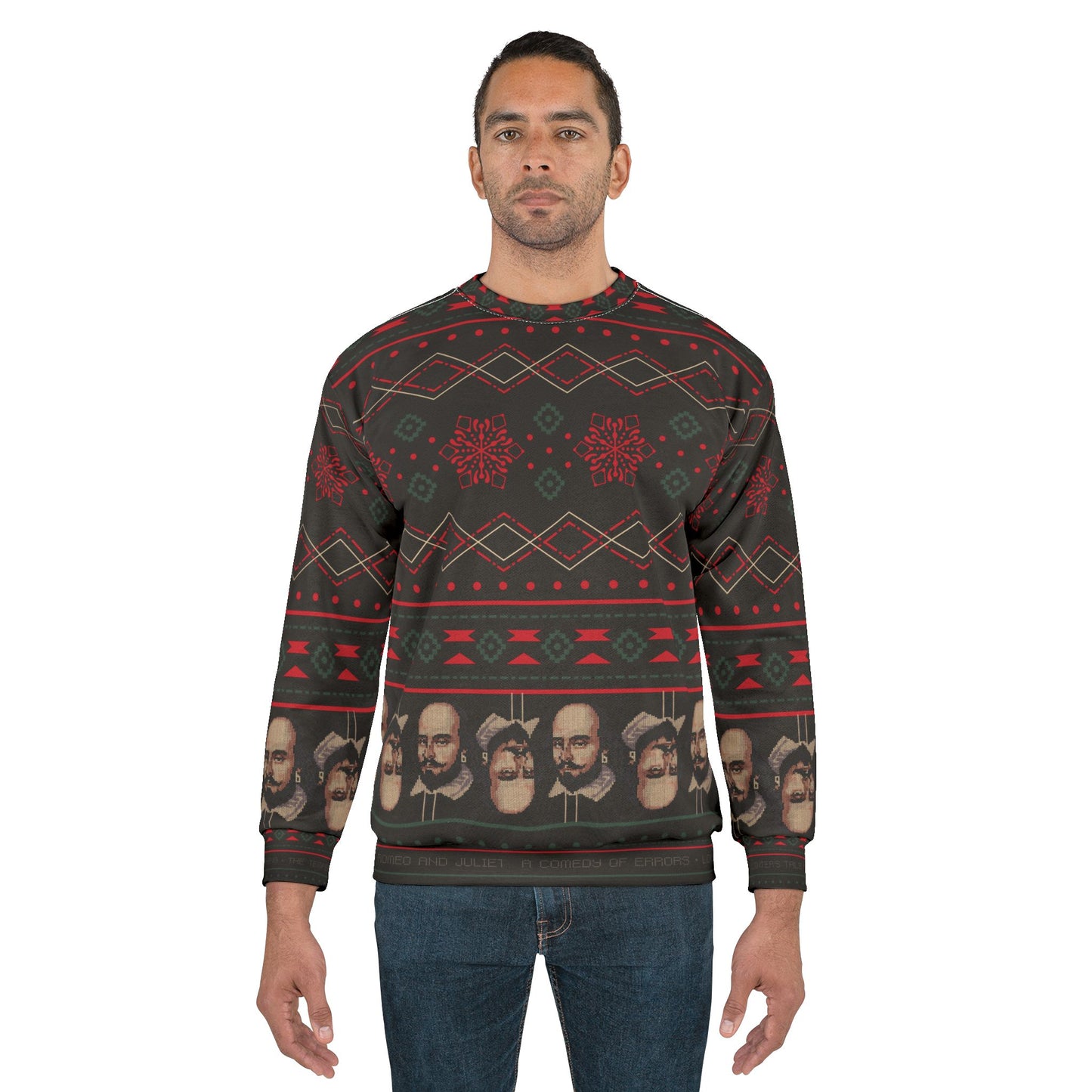 The Bard Ugly Christmas Sweatshirt