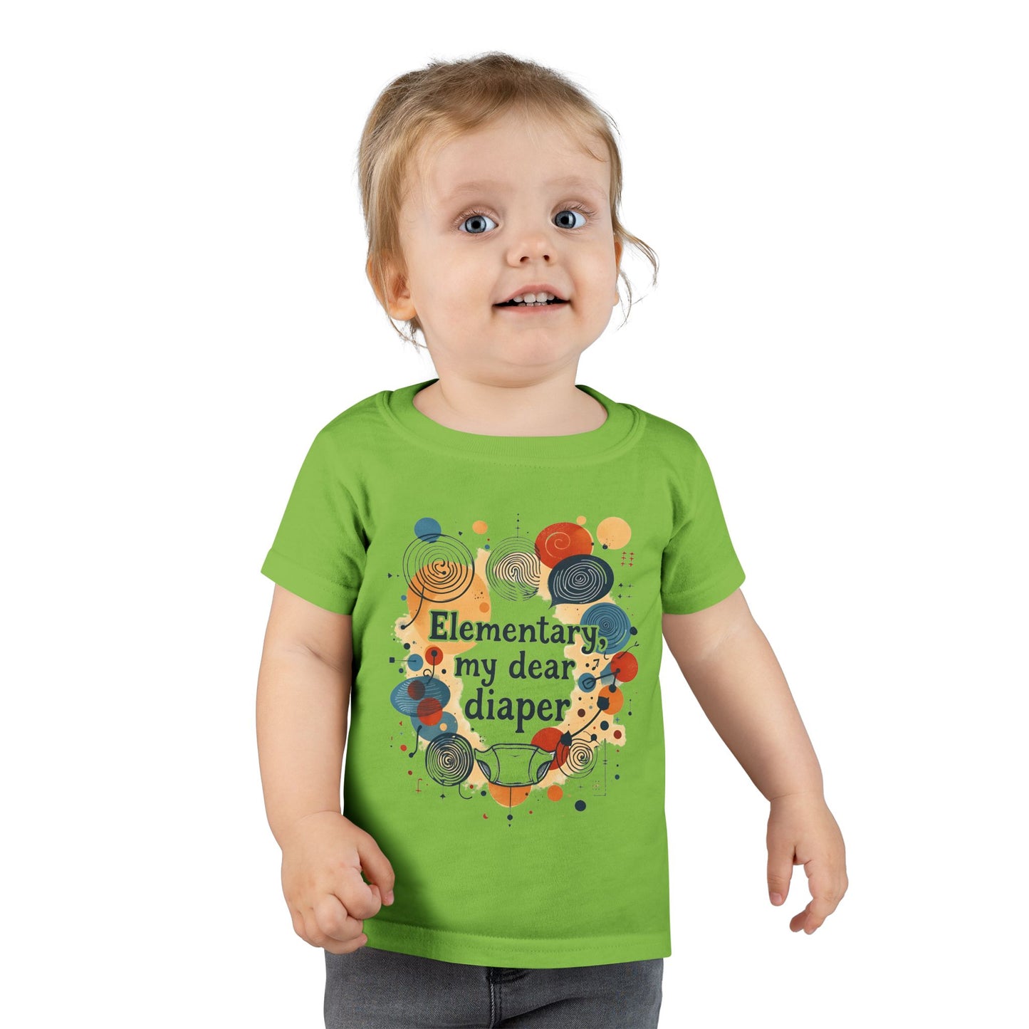 Elementary, My Dear Diaper Toddler Tee