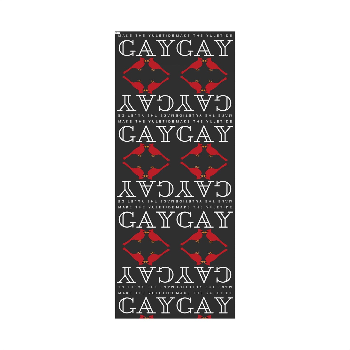 Make the Yuletide Gay Gift Wrap Paper