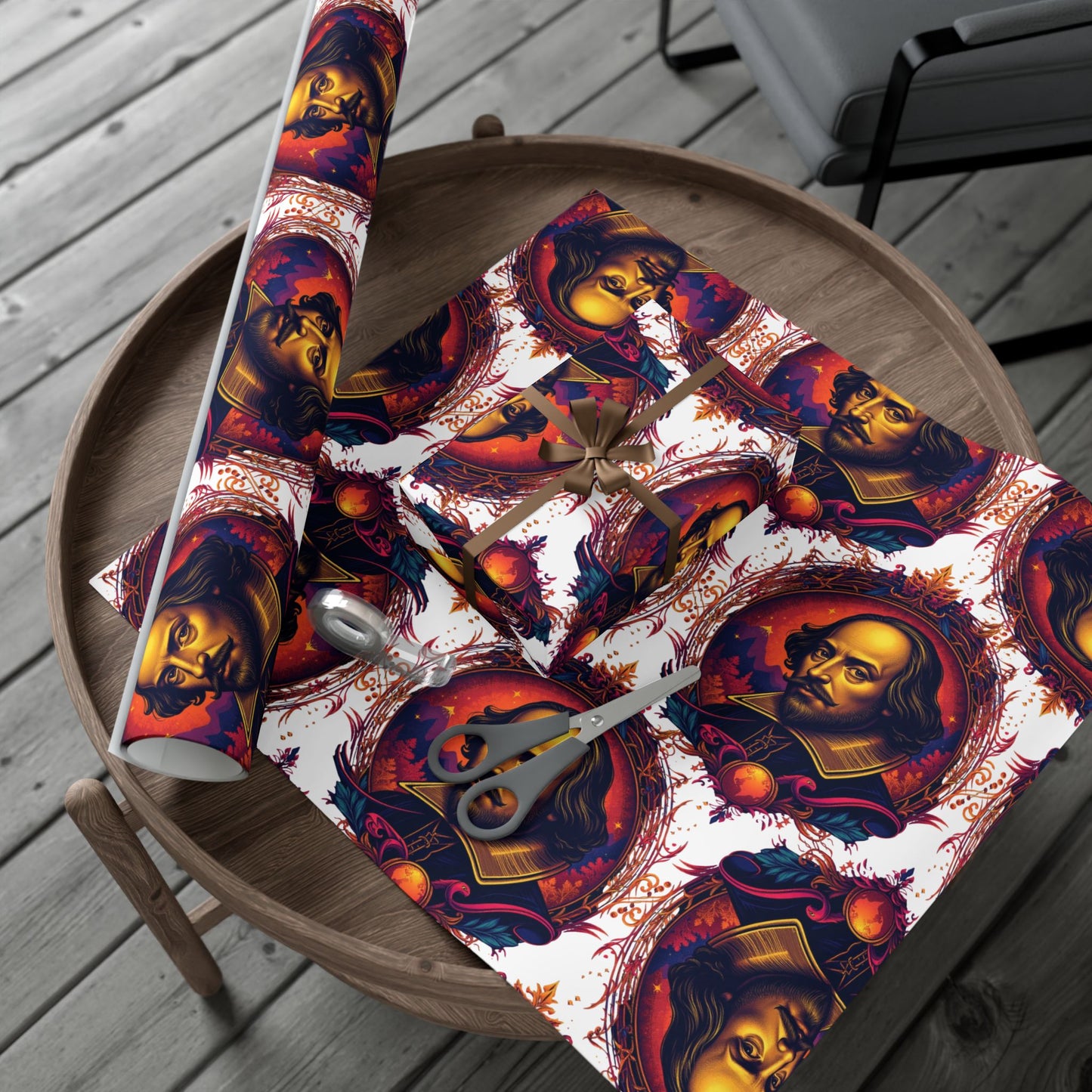 Shakespeare Gift Wrap Paper