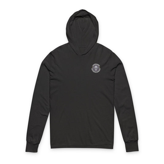 Lagniappe Entertainment Light Color Logo - Hooded Long-Sleeve Tshirt