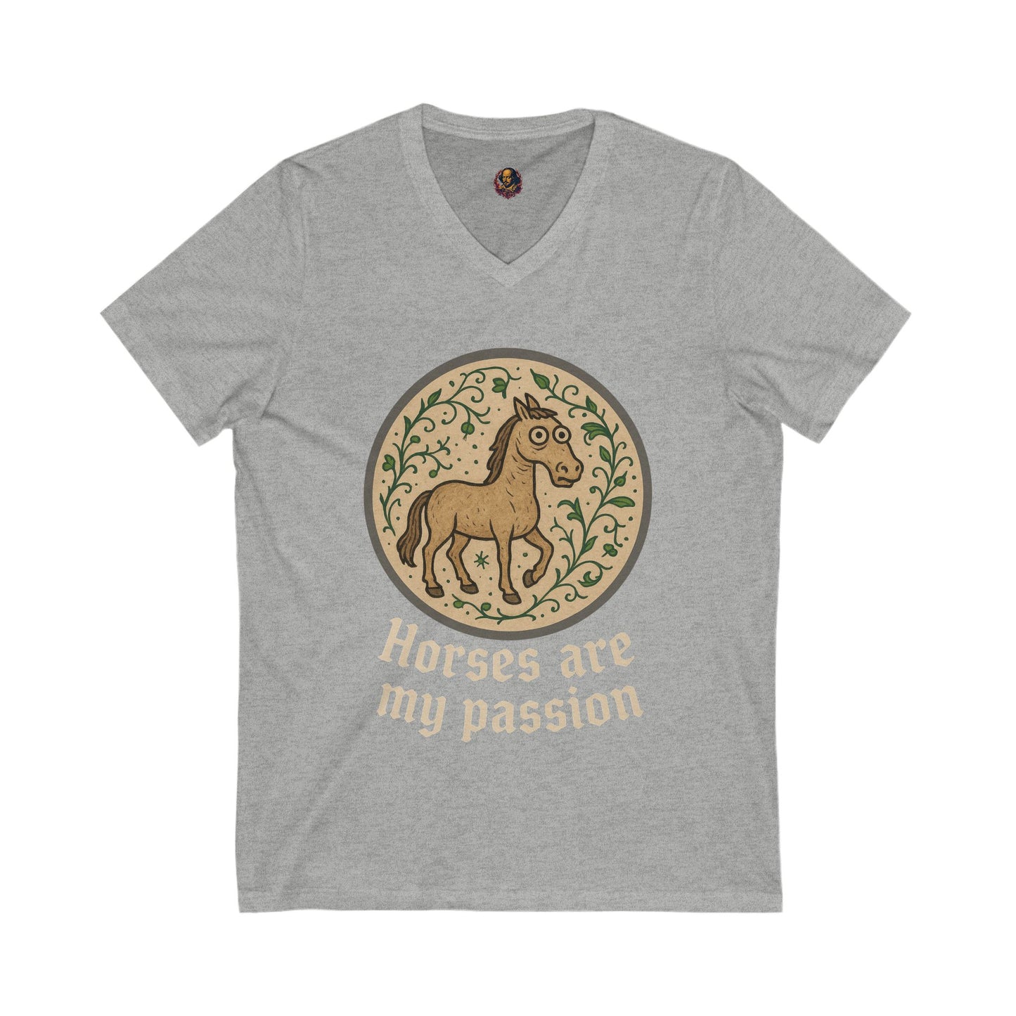 Horses are my Passion Unisex V-Neck Tee