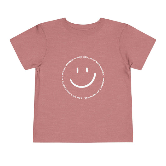 Jane Austen Quote Toddler Tee