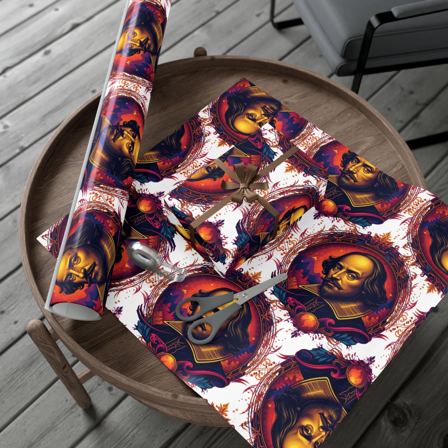 Shakespeare Gift Wrap Paper