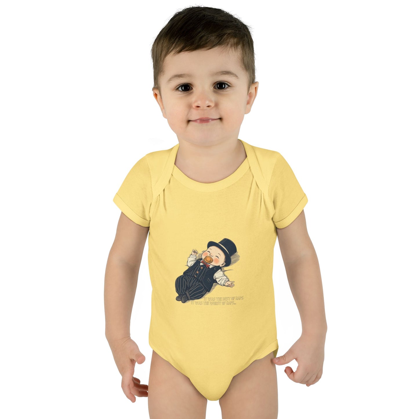 Little Dickens Words Infant Onesie