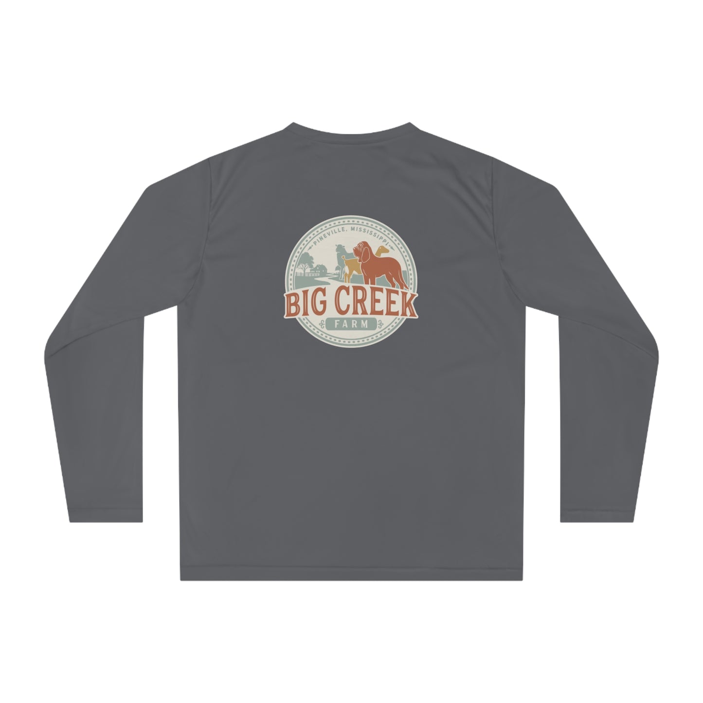 Big Creek Farm Unisex Performance Long Sleeve Shirt