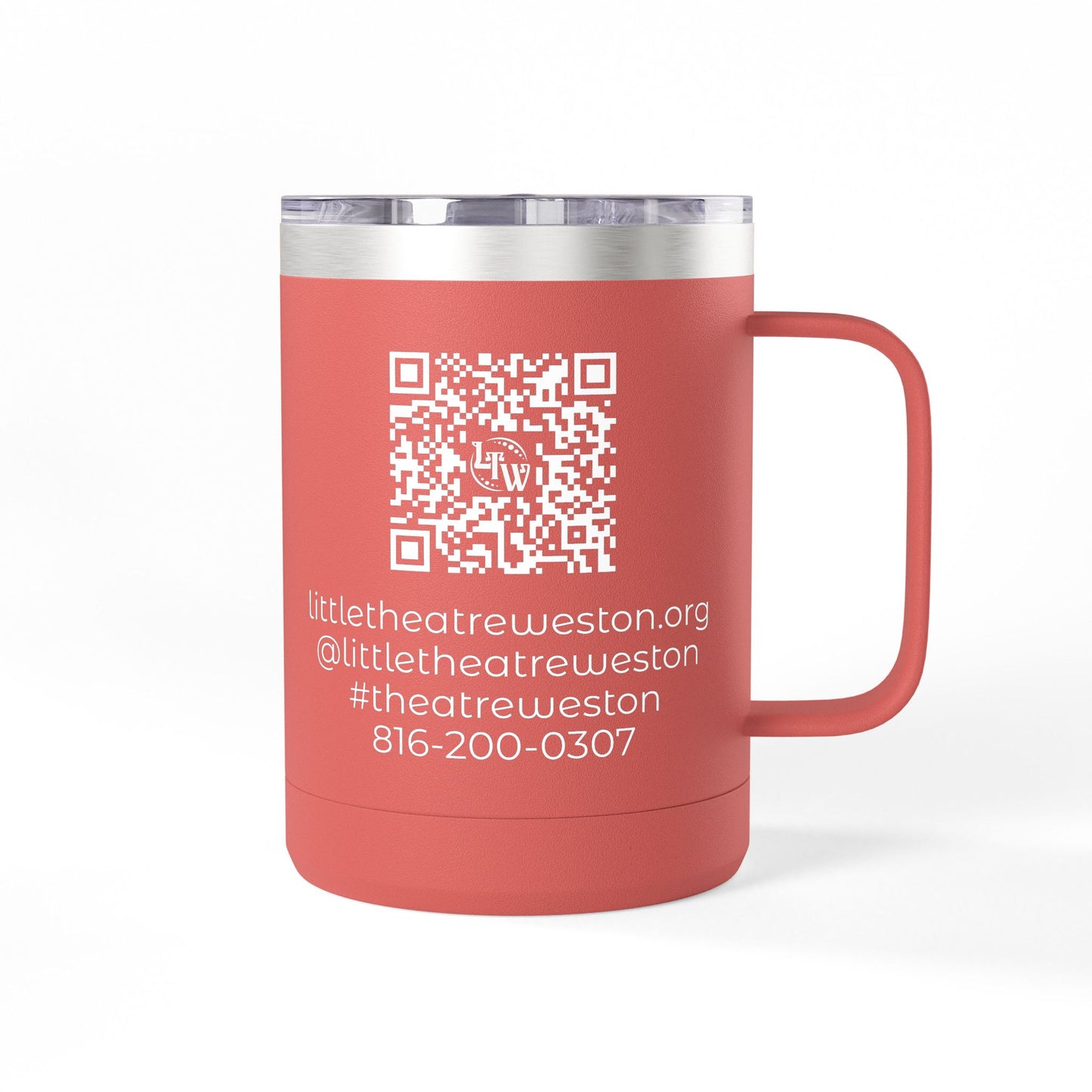 LTW 15oz Coffee Tumbler (White Logo)