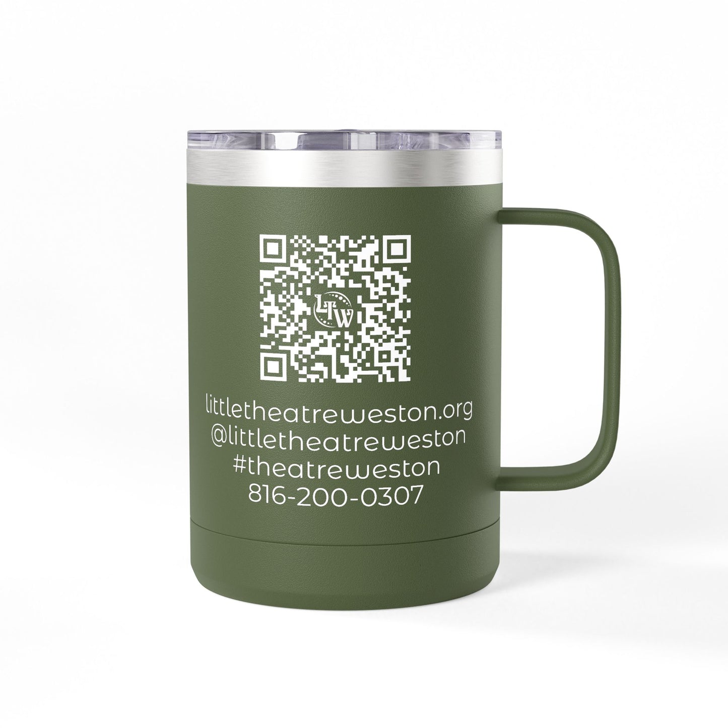 LTW 15oz Coffee Tumbler (White Logo)