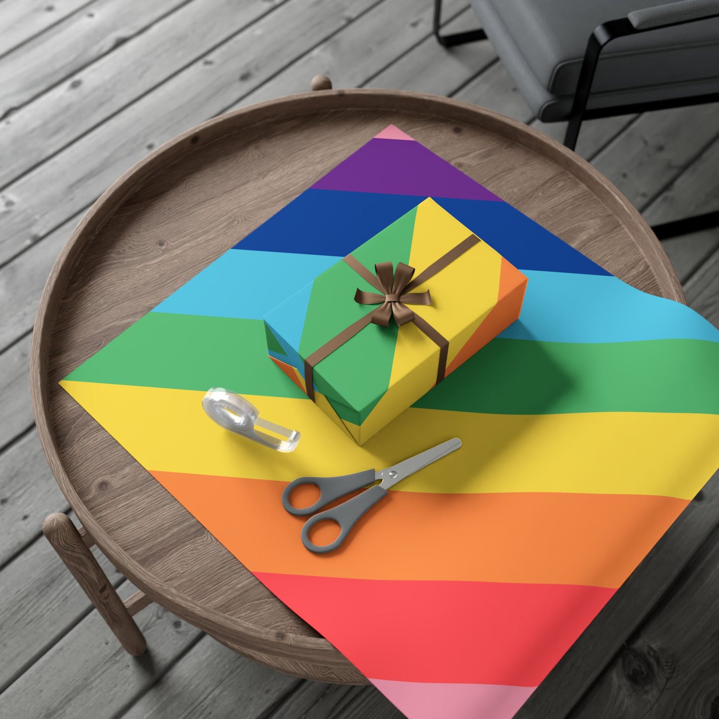 Rainbow Gift Wrap Paper
