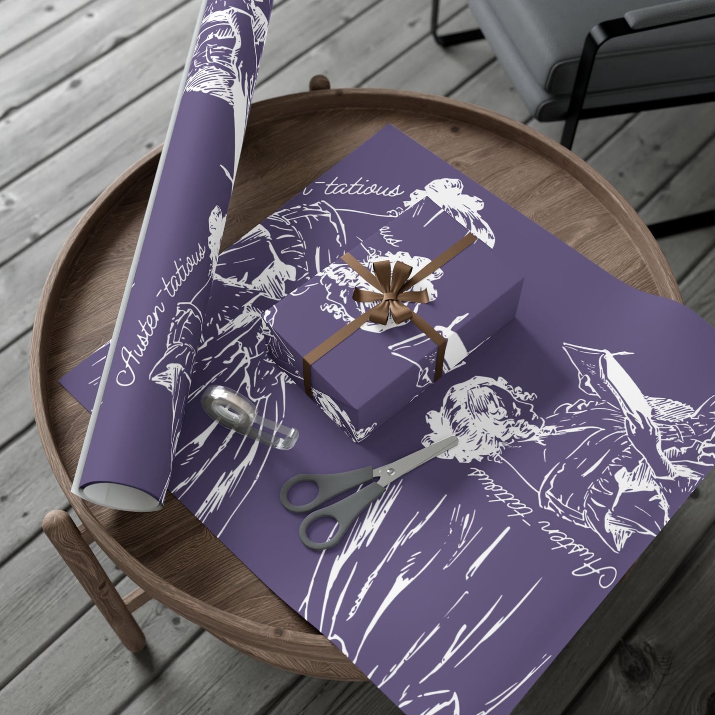 Austen-tatious Gift Wrap Paper