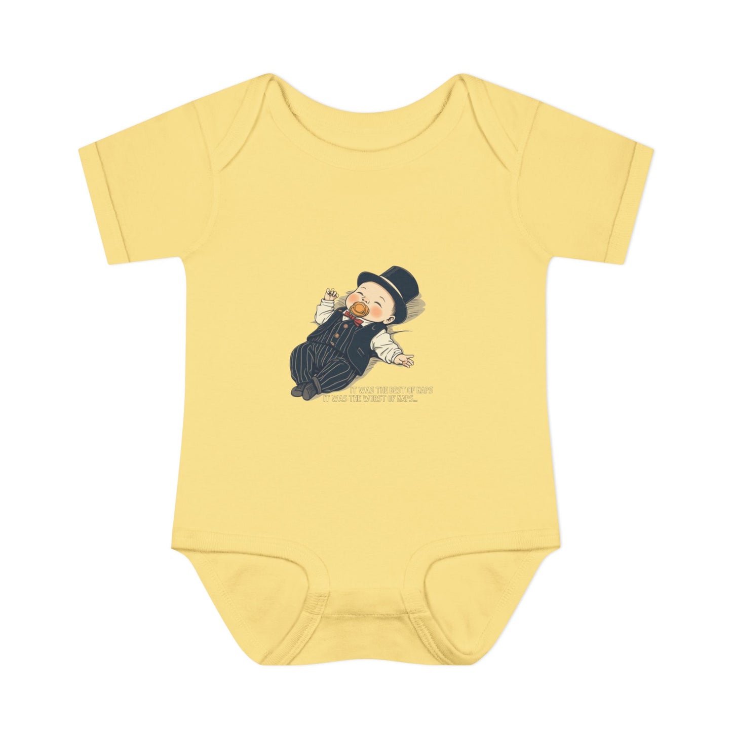 Little Dickens Words Infant Onesie
