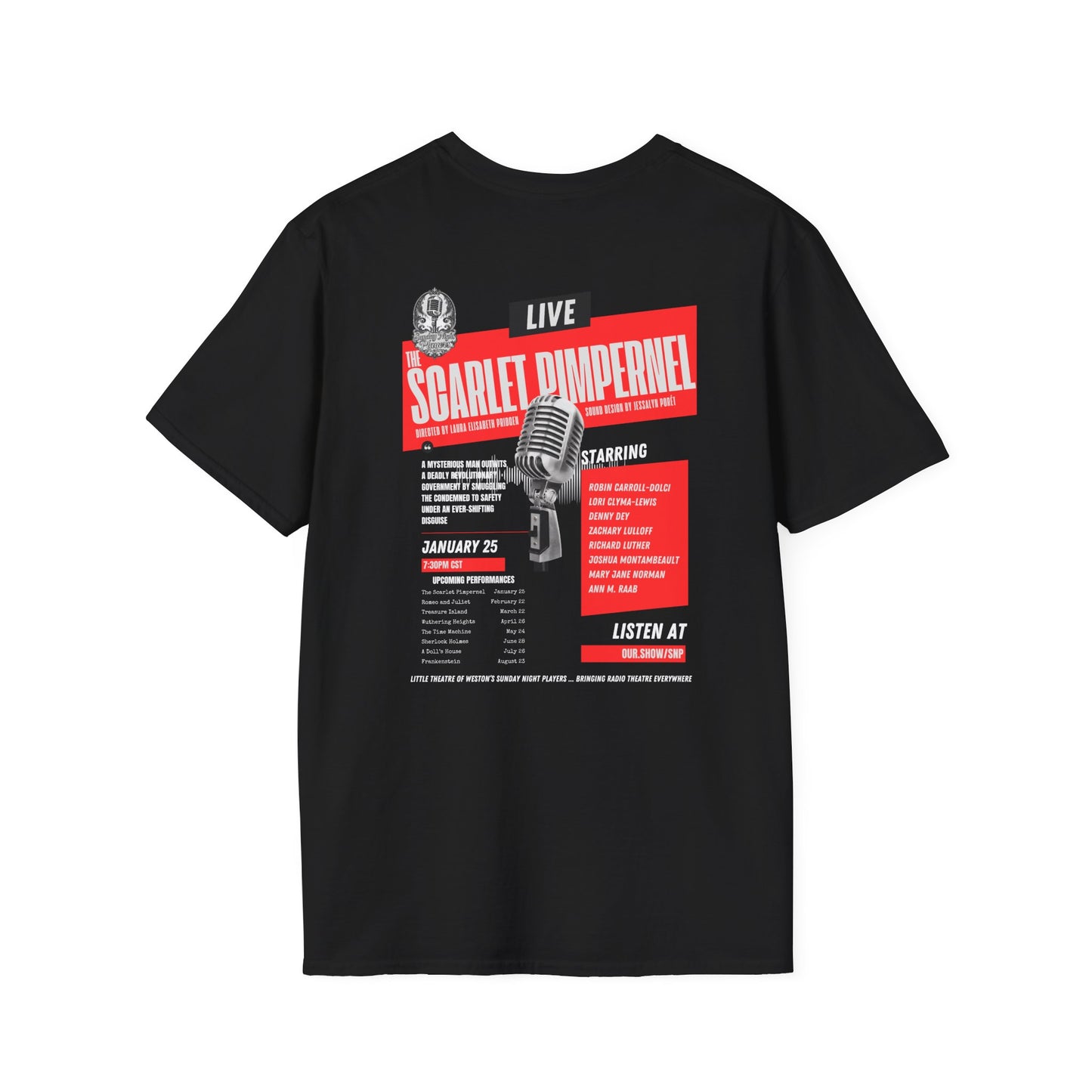 2026 SNP Scarlet Pimpernel Unisex Tee