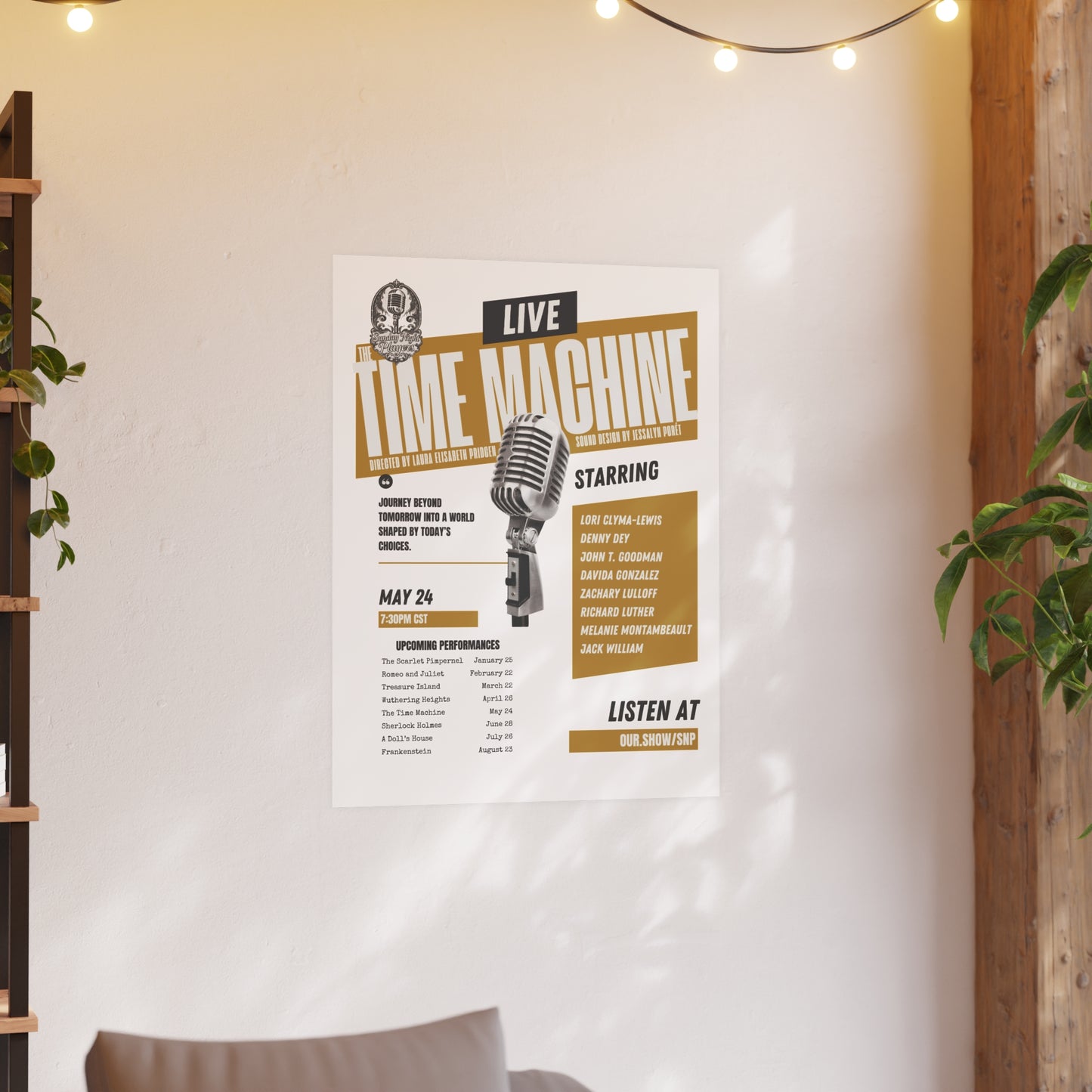 2026 SNP The Time Machine Poster