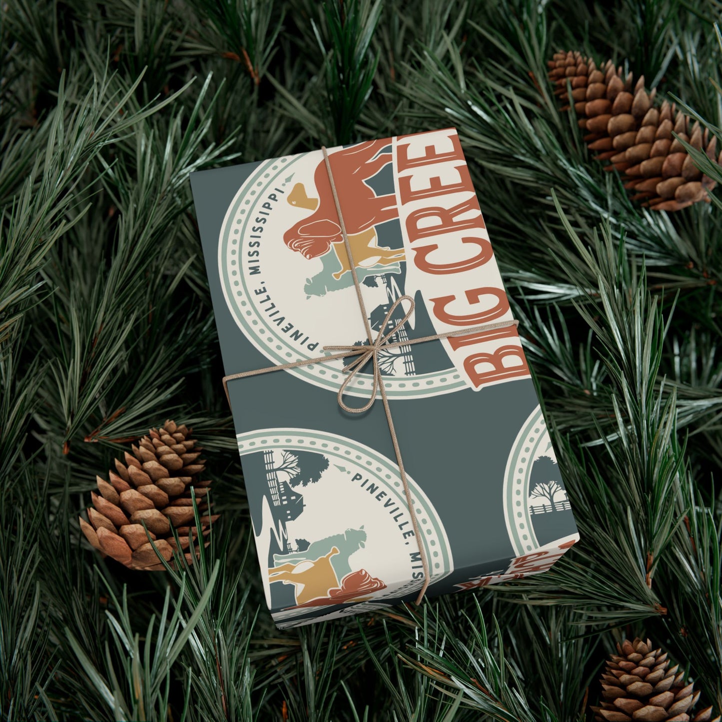 Big Creek Farm Gift Wrap Paper