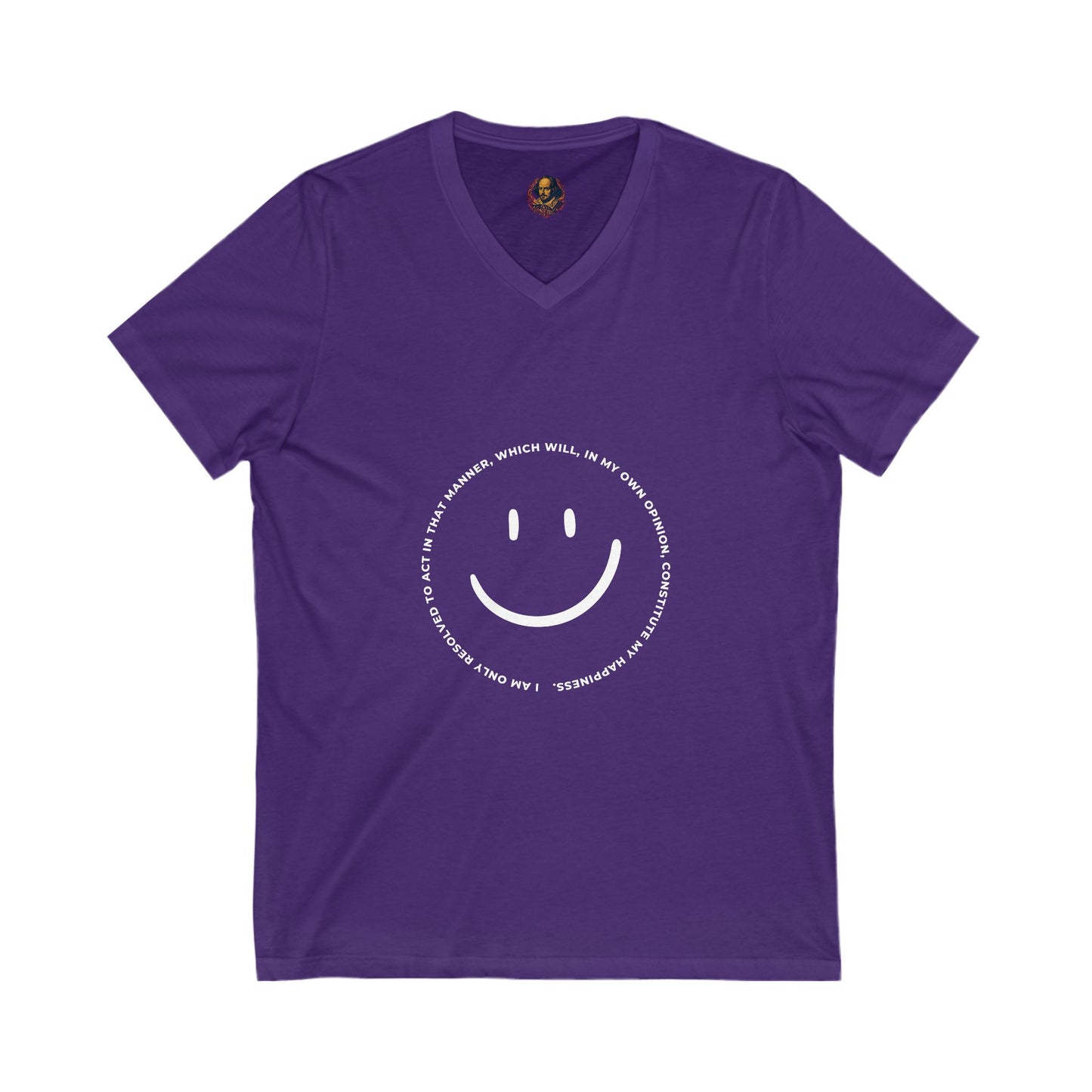 Jane Austen Quote Unisex V-Neck Tee