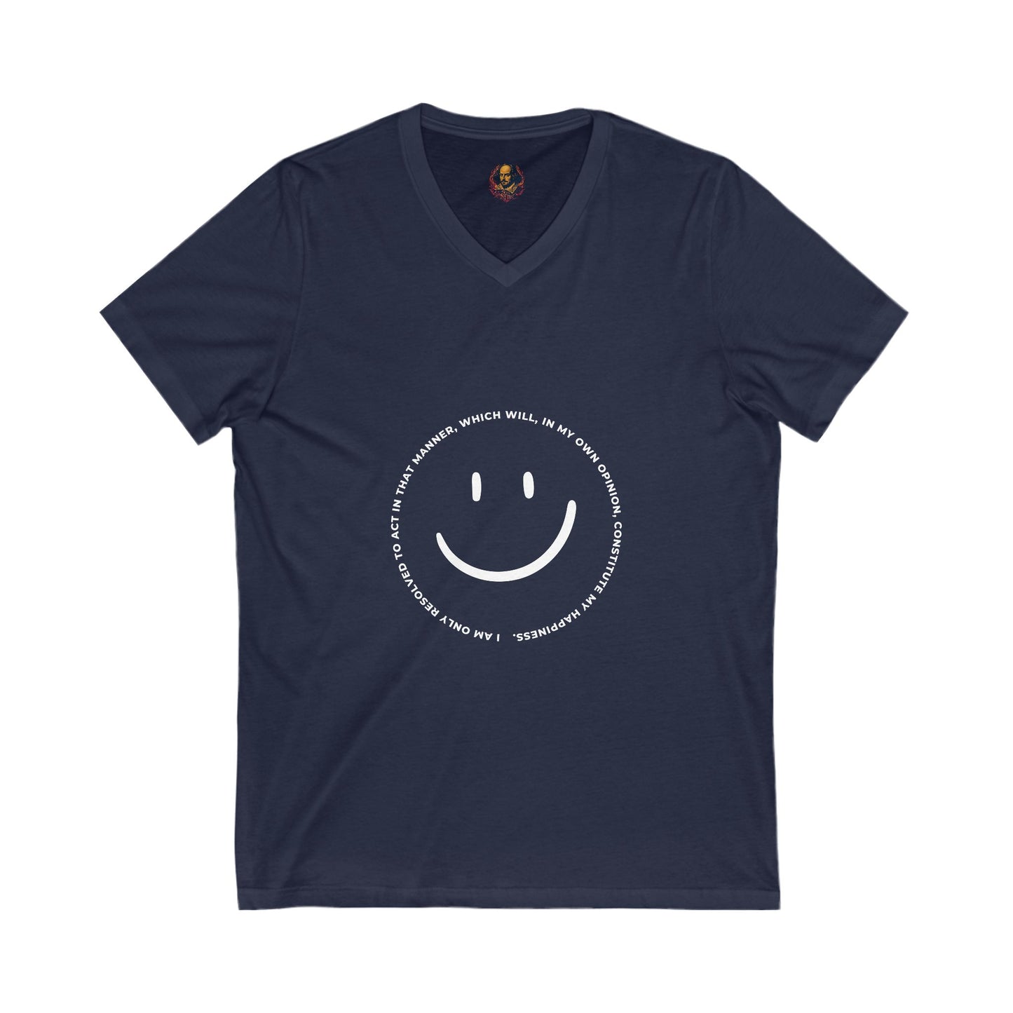 Jane Austen Quote Unisex V-Neck Tee