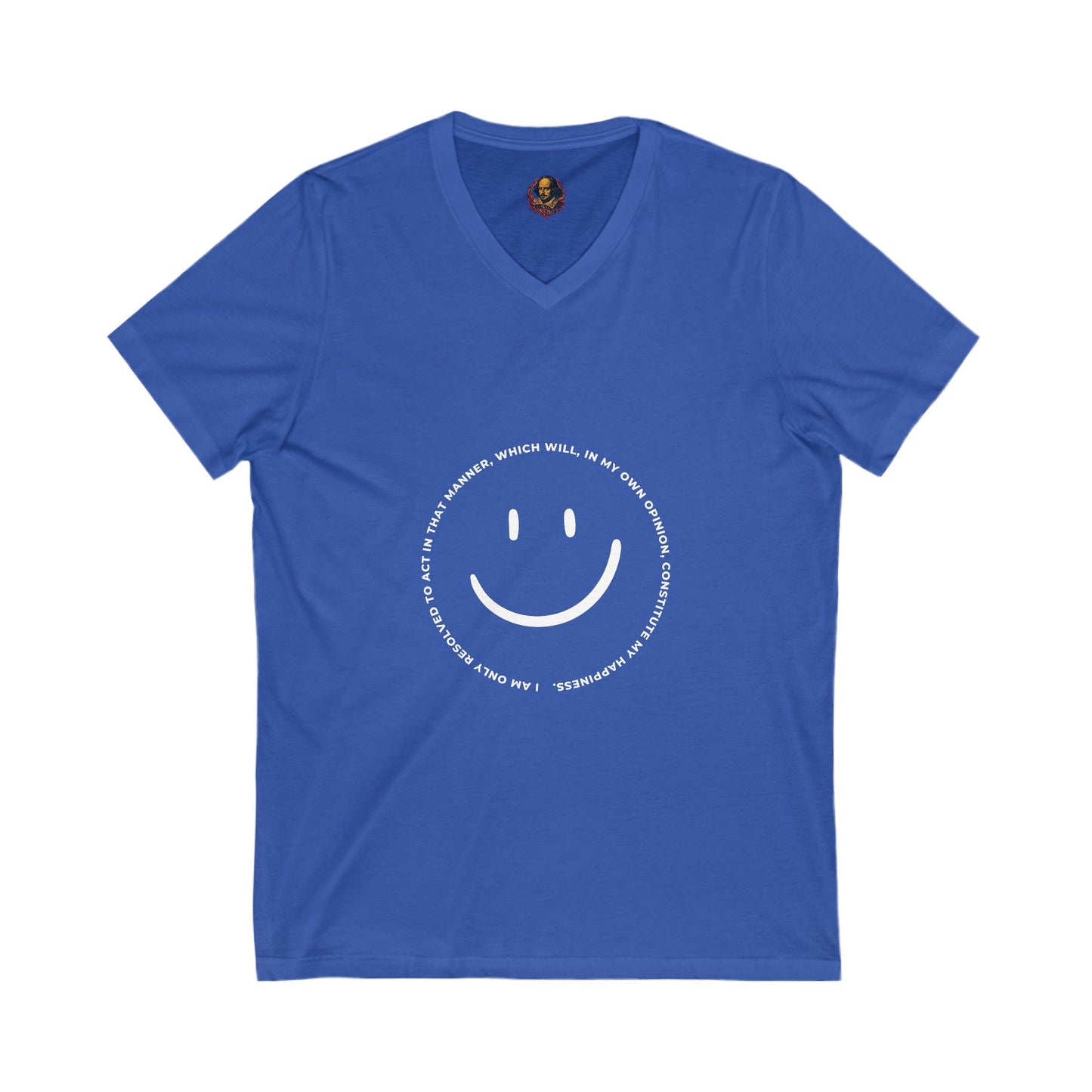 Jane Austen Quote Unisex V-Neck Tee