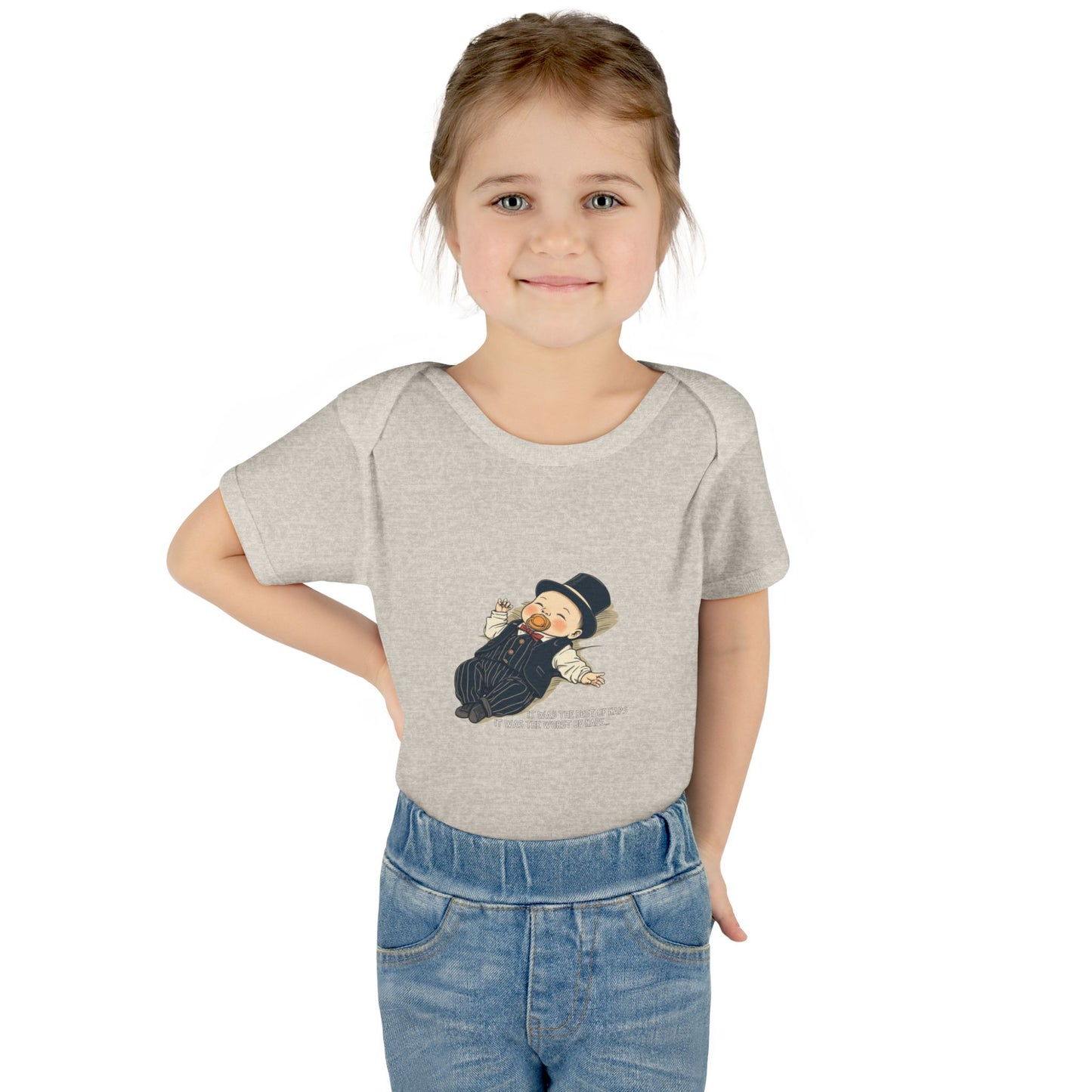 Little Dickens Words Infant Onesie