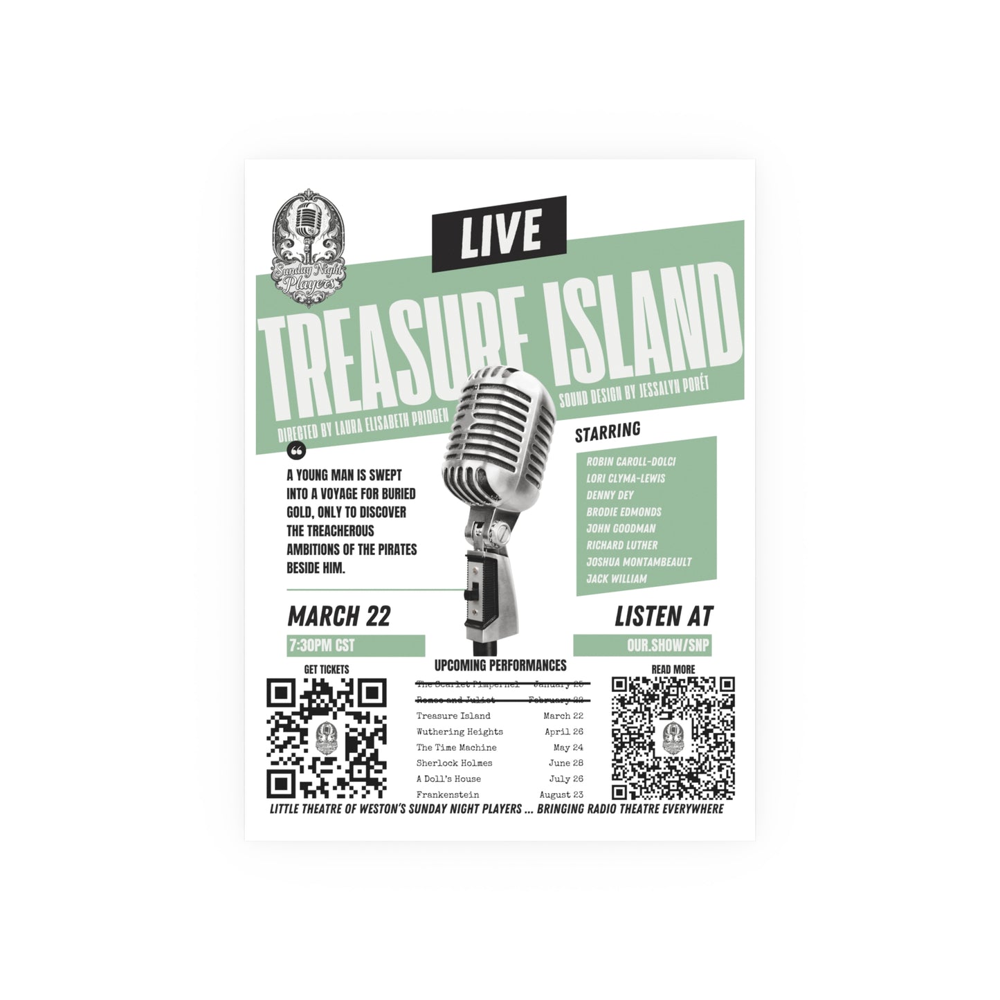 2026 SNP Treasure Island Poster